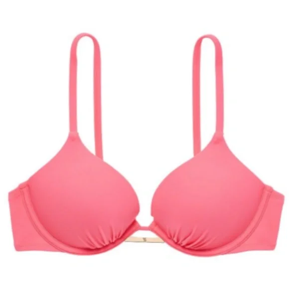 👙 NWT Victoria's Secret Bali Bombshell Add-2-Cups Push-Up Swim Bikini Top - Picture 3 of 3